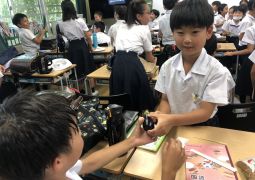 ５年生、野菜の苗をありがとう！大きくなったよ！！