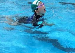 頑張った、水泳テスト！