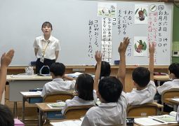 楽しいな、実習生と過ごす日々！