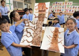 指で描こう 大きな木