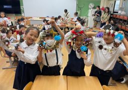 完成！クリスマスリース！