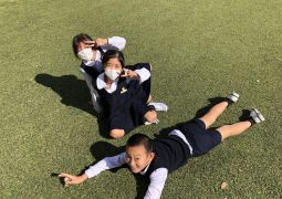 ポカポカいい天気！外で遊ぼう！