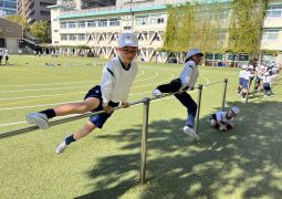 講堂練習の後は…