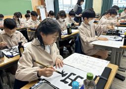 思いを込めて・・・いざ出発！