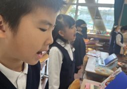 02.14. 春には ２年生。