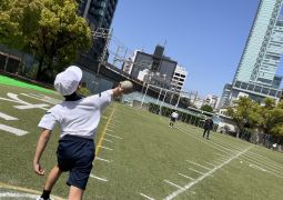 04.19.小学校最後の…⚾️投げ！50m走💨