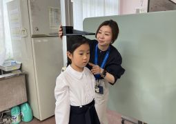 身長・体重はかったよ！