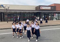 林間学舎29 SA休憩