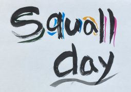 5/28　Squall day