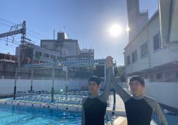 6/4　明日はプール開き！