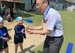 楽しい砂遊び🚿