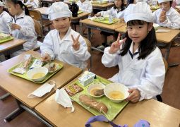 附天オリジナル給食ウィーク