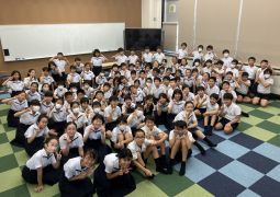 08.23. 今日から学校スタート！