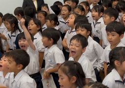 アサガオリースづくり＆学年練習スタート