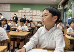 明日は、１年生にとって２回目の教育実習　最終日。