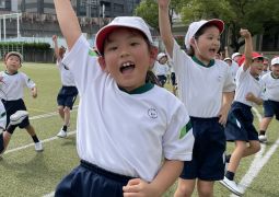 退場ダンスを楽しみました。