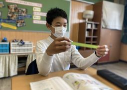 ２／４　緑のリボンは何の長さ？