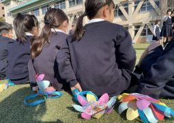 ６年生、ありがとう。さようなら。がんばってね。