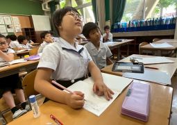 08.25　じゆぎようがはじまつたよ