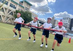 09.30. 練習は運動場へ！