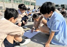 11.07 スモックと一緒に。