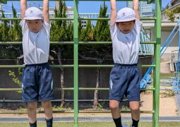 0519　登り棒＆肋木＆大縄