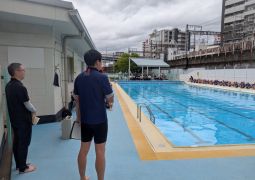 06.03　水しぶきとともに　いざスタート！