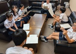 06.08. in校長室
