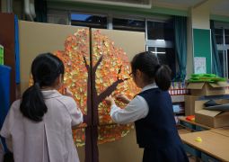 学芸会予行に向けて