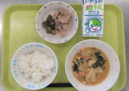 9月26日（木）今日の給食