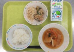 10月29日（火）今日の給食