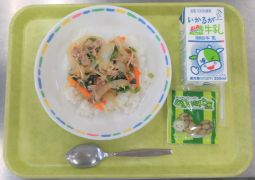 ９月３日（木）今日の給食
