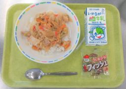 １２月９日（水）今日の給食