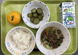 10月28日(木)の給食