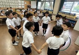 05.16　「友だちと協力して，けがなく，楽しい林間にしよう」