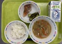 10月7日(火)の給食