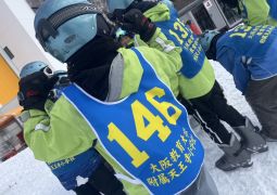 2026.02.19. スキー教室14　「スキー初陣」