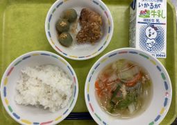 ３月１８日（水）の給食