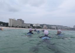 臨海学舎無事完泳